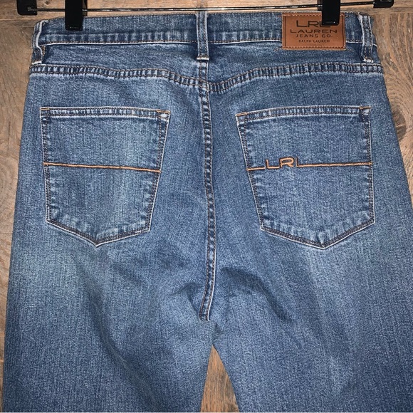 Women’s 8 RALPH LAUREN CLASSIC STRAIGHT Blue Denim Jeans Excellent Vintage - Picture 6 of 14